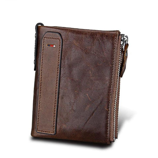 Genuine Leather RFID Blocking Wallets - MAXIME