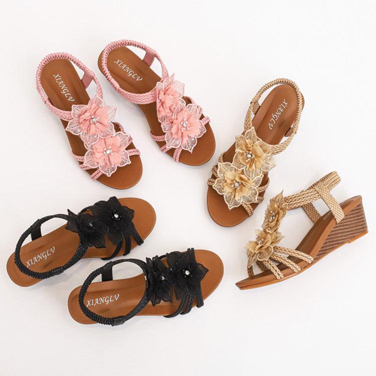 Maxime Flowers Sandals Summer - MAXIME