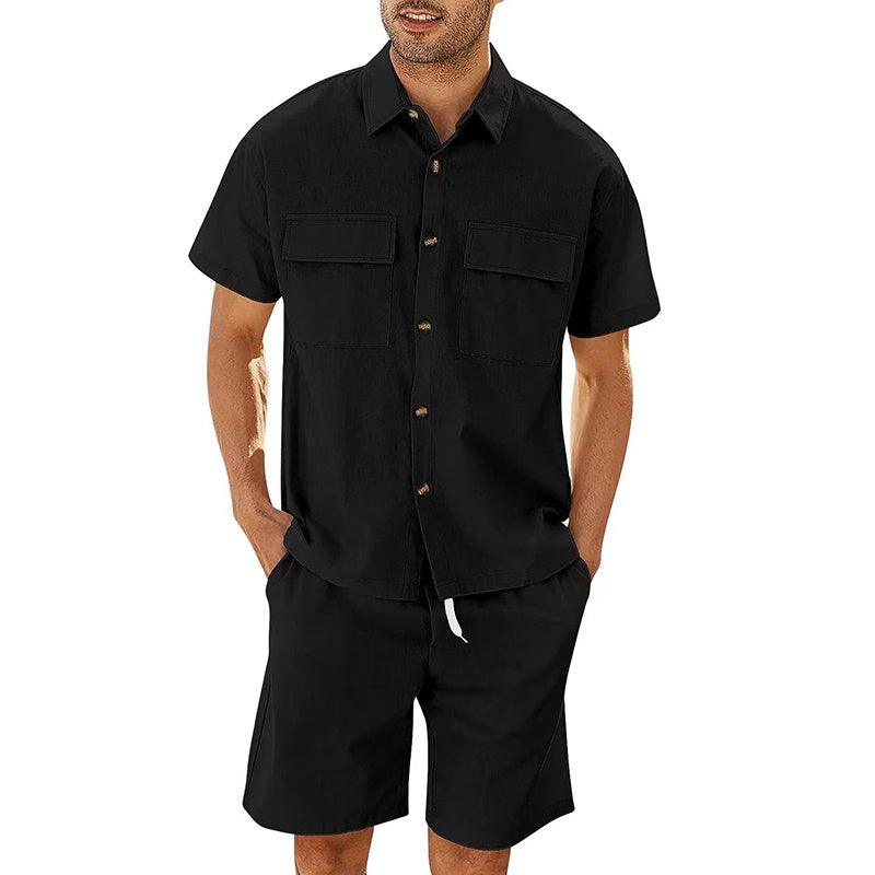 Summer Suits Men Short Sleeve - MAXIME