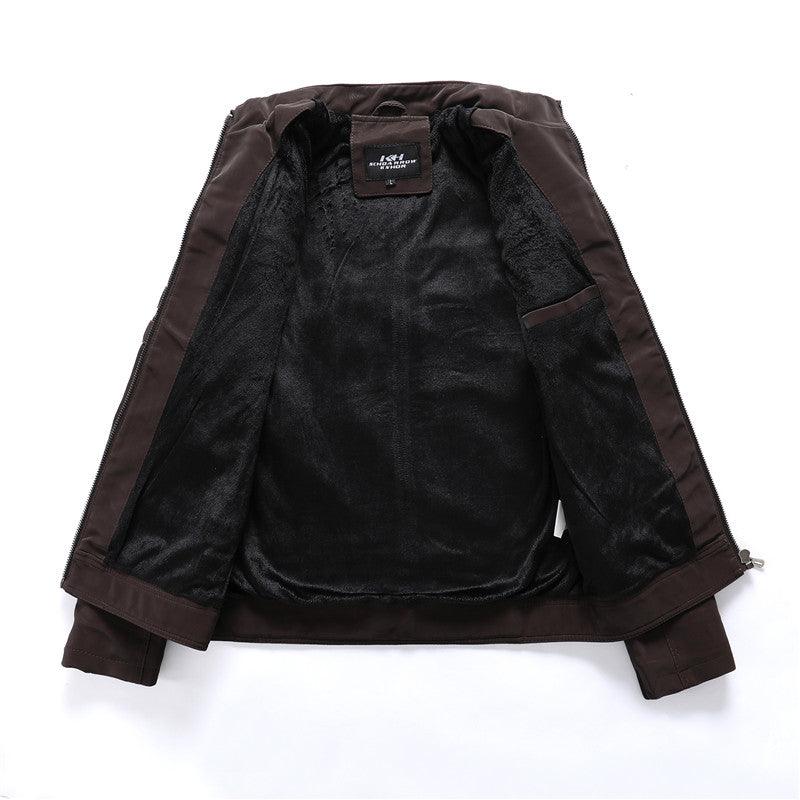 Maxime Men Pu Leather Jackets Coats - MAXIME