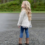 Girls cardigan sweater coat - MAXIME