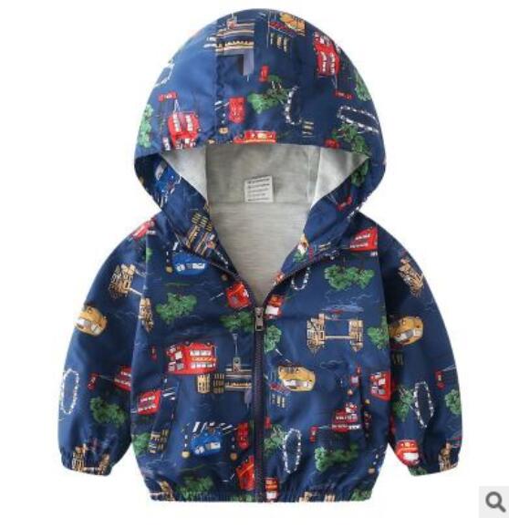 Boy jacket casual hooded jacket - MAXIME