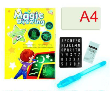 Educational Toy Drawing Pad 3D Magic 8 Light Effects - MAXIME