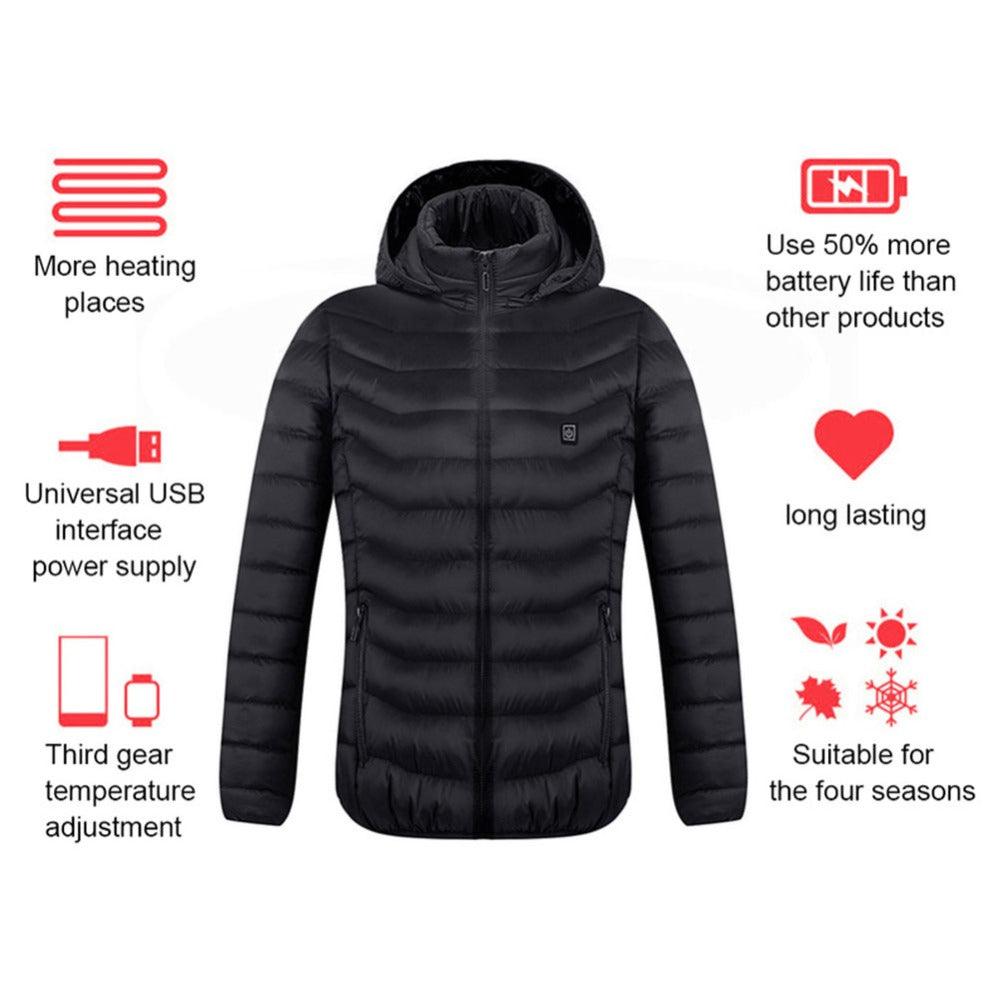 Men's Heating USB Electric Jacket Winter Vest. - MAXIME