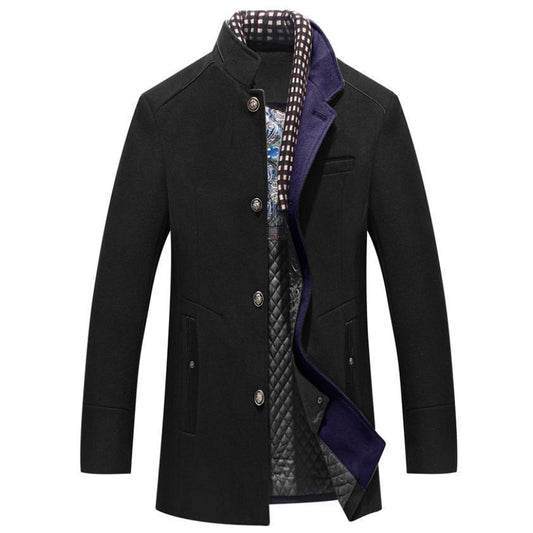 Men's woollen overcoat - MAXIME