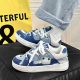 Denim Canvas Cold Glue Bread Shoes - MAXIME