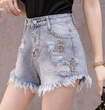 Women Jeans Shorts - MAXIME