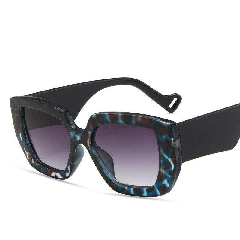 Personality Polygon Contrast Sunglasses - MAXIME