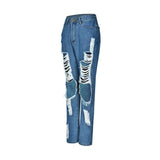 Hip Hop Jeans With Big Holes - MAXIME