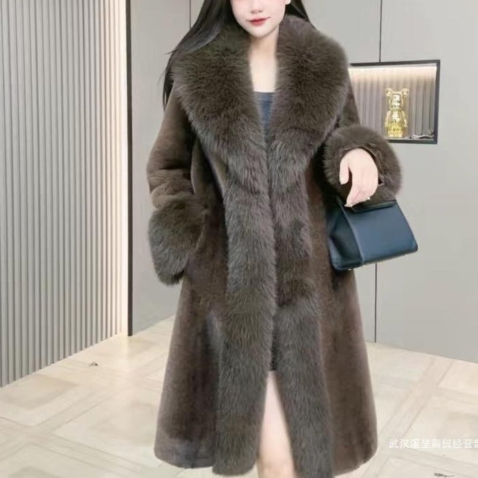 Mink Hair Fur Overcoat Women - MAXIME