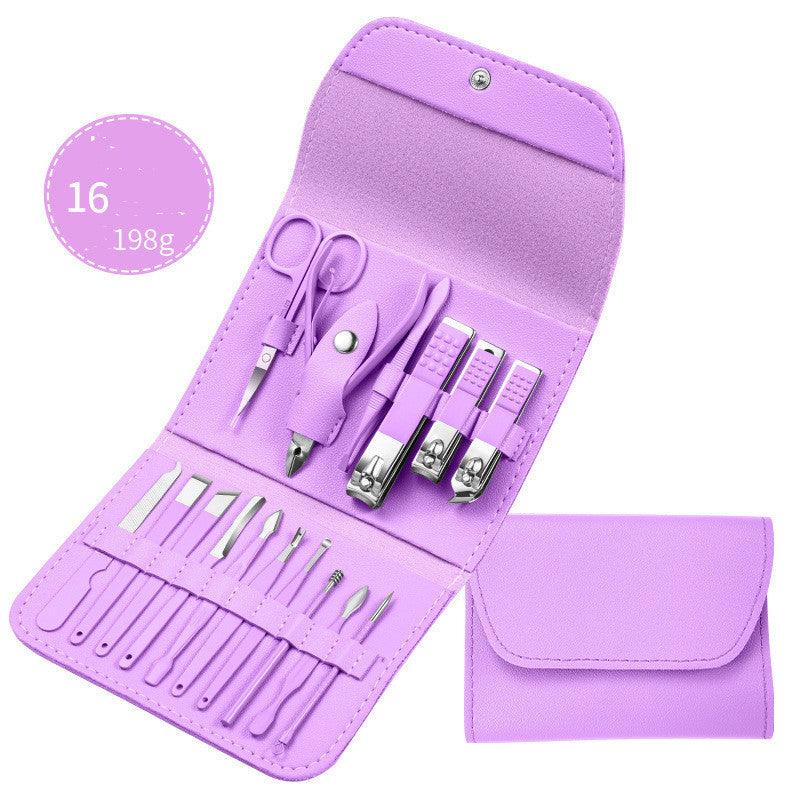 Set Ear Spoon Dead Skin Pliers Nail Cutting Pliers Pedicure Knife Nail Groove Trimmers - MAXIME