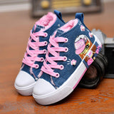 Children's Shoes Canvas Girls' Sneakers - MAXIME