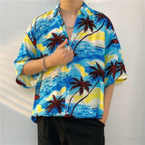 MAXIME Short Sleeve Printed Shirt - MAXIME