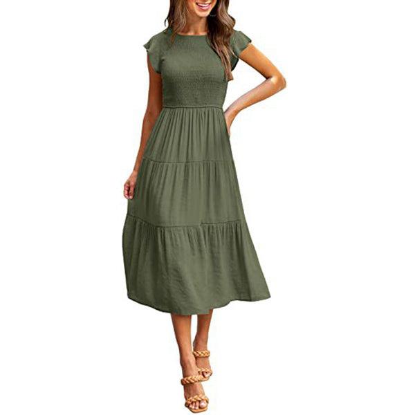 Holiday Style High Waist Dresses Summer - MAXIME