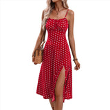 Dress Summer Sexy Slit Long Dresses - MAXIME