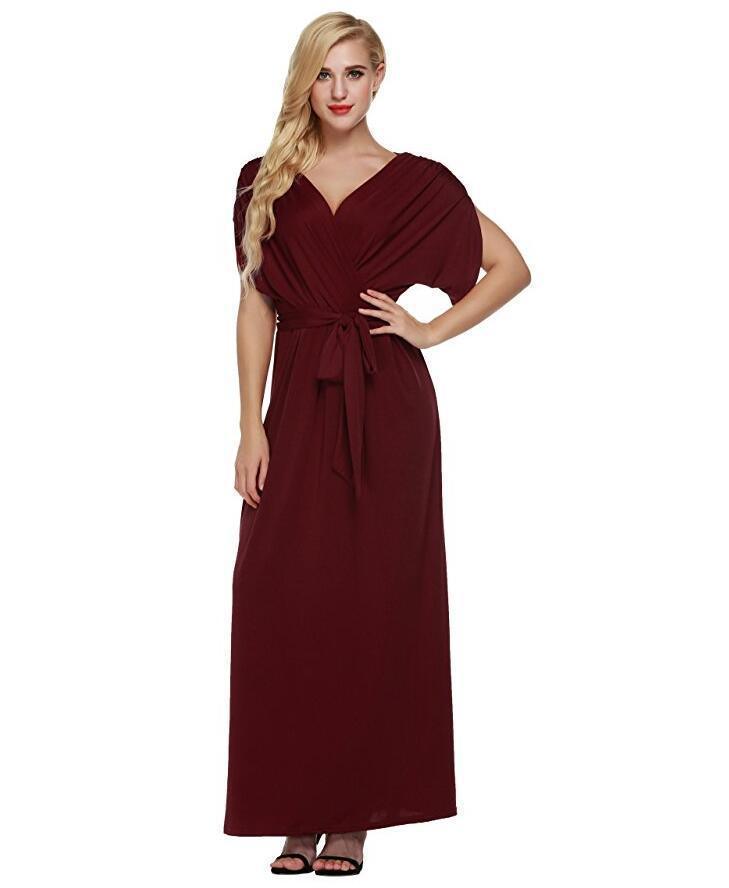 Big Size Dress Elegant Women Summer Dresses - MAXIME