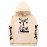 Solid Printed Fashion Hoodie - MAXIME