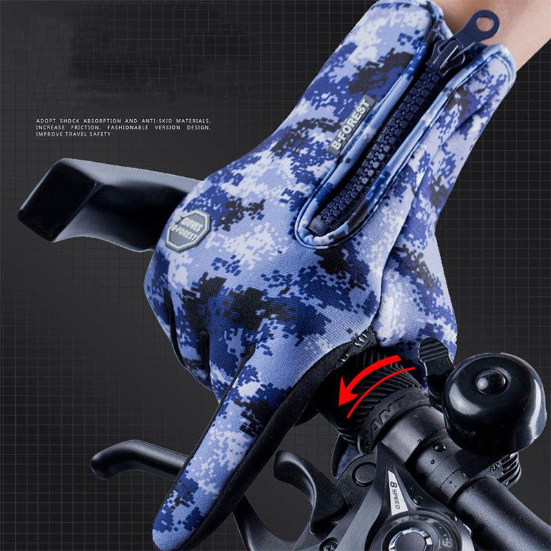 Winter Gloves Touch Screen Riding Motorcycle Sliding Waterproof - MAXIME