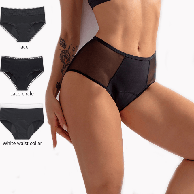 Large Size Ladies Cotton Physiological Underwear - MAXIME