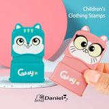 Maxime Children's Name Seal Custom Student's Name Stamp Kindergarten Clothes Waterproof Name Sticker Kawaii Montessori Stamp Gift - MAXIME