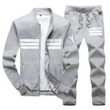 Men's Trucksuits Casual Set Baseball Sweat Suit Men Jogging - MAXIME