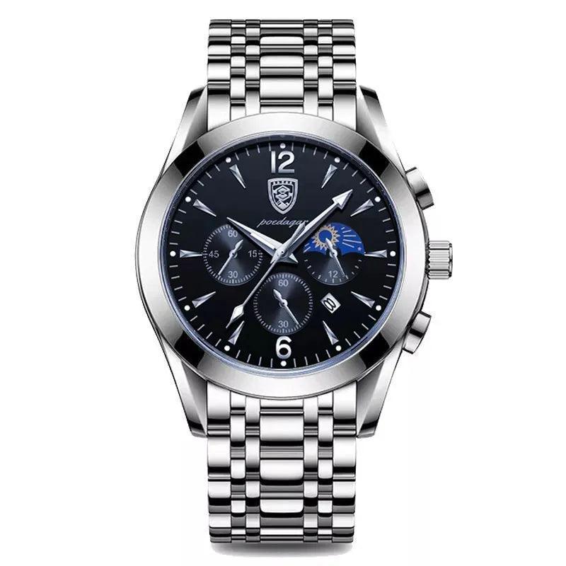 POEDAGAR Casual Sport Watches for Men Top Brand Luxury Stainless - MAXIME