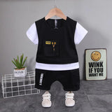 Children Casual T-Shirt Shorts 2Pcs/Set - MAXIME