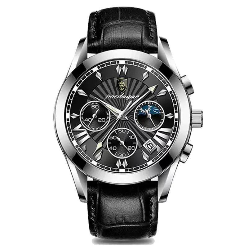 POEDAGAR Casual Sport Watches for Men Top Brand Luxury Stainless - MAXIME