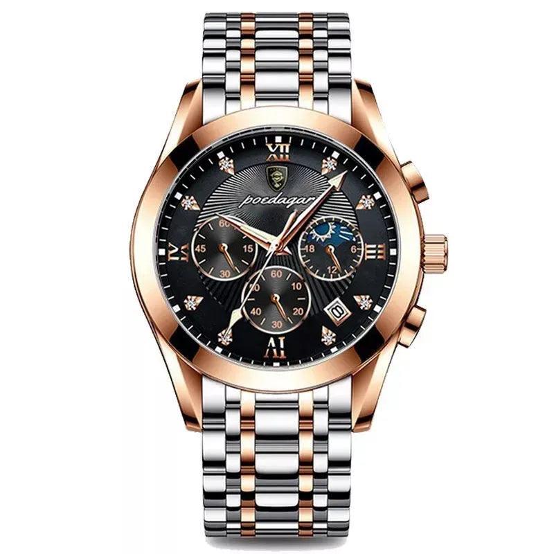 POEDAGAR Casual Sport Watches for Men Top Brand Luxury Stainless - MAXIME