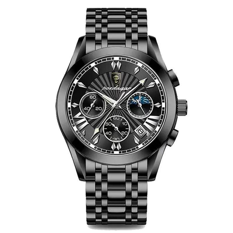 POEDAGAR Casual Sport Watches for Men Top Brand Luxury Stainless - MAXIME