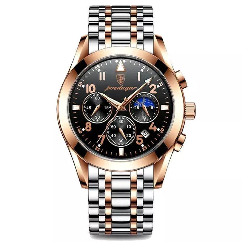 POEDAGAR Casual Sport Watches for Men Top Brand Luxury Stainless - MAXIME