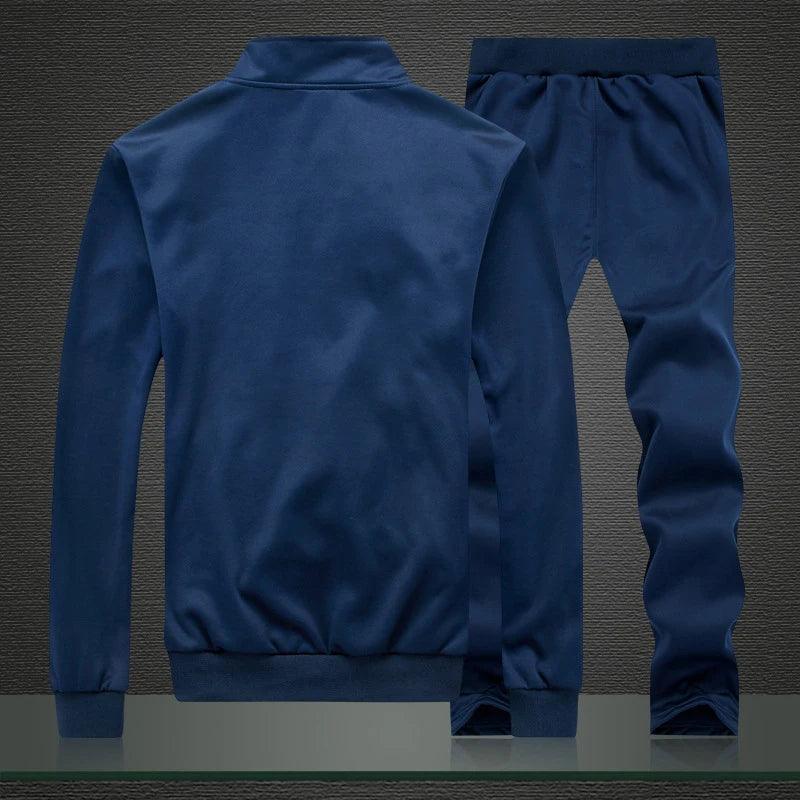 Men Sets Mens Clothing 2 Pieces Sets Slim Tracksuit hoodies - MAXIME