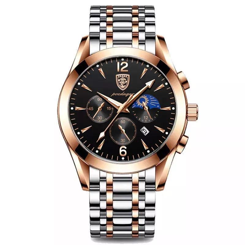 POEDAGAR Casual Sport Watches for Men Top Brand Luxury Stainless - MAXIME