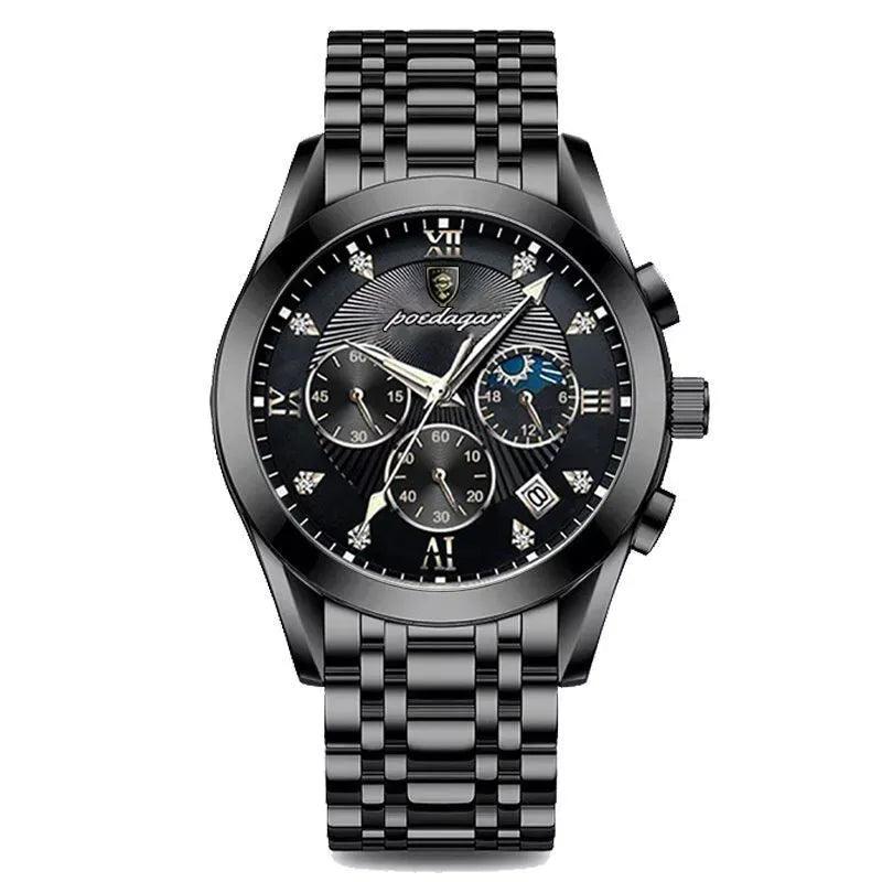 POEDAGAR Casual Sport Watches for Men Top Brand Luxury Stainless - MAXIME