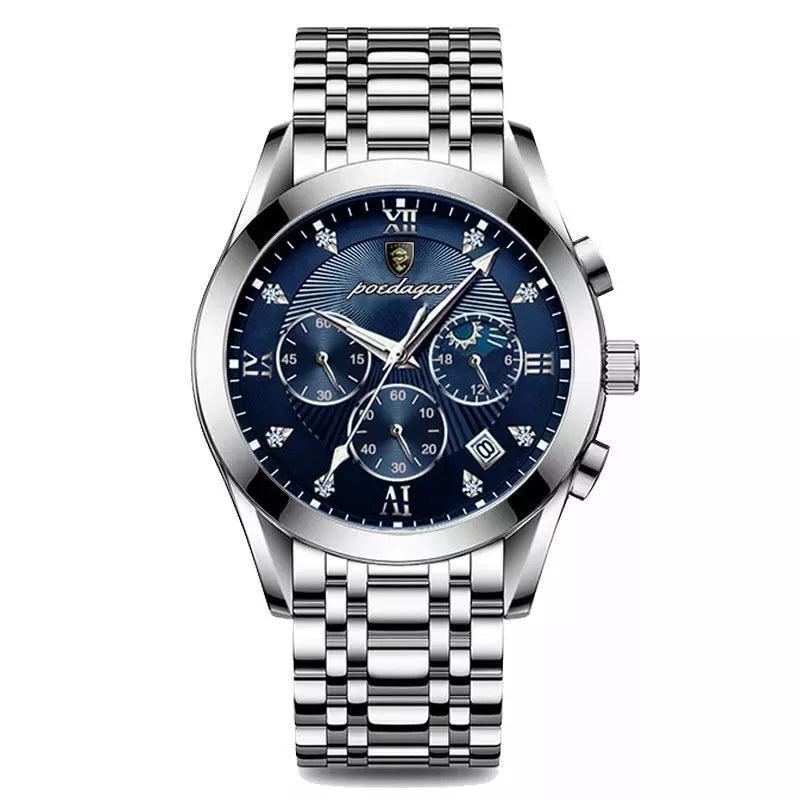 POEDAGAR Casual Sport Watches for Men Top Brand Luxury Stainless - MAXIME