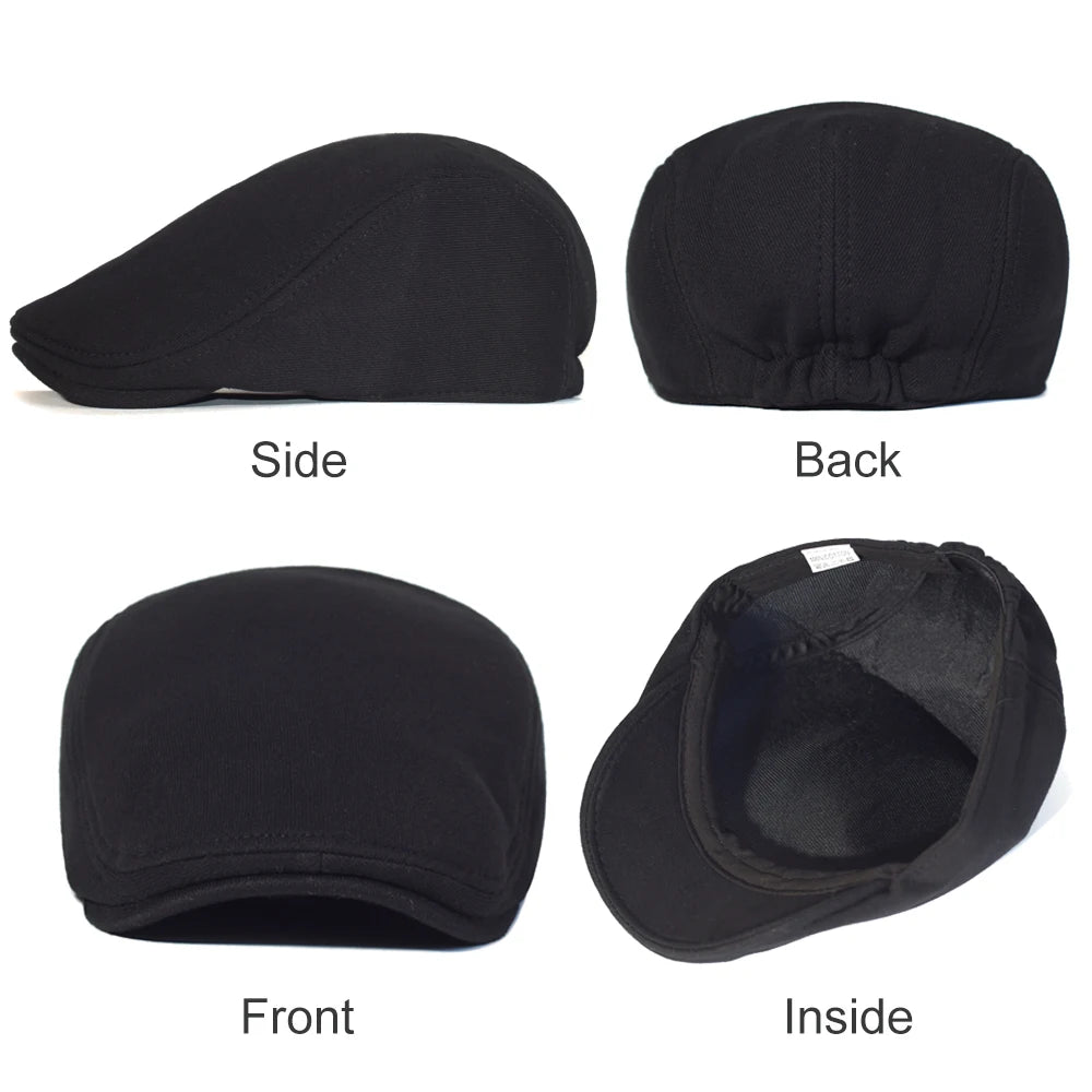 Men Women Hat Soft Casual Beret - MAXIME