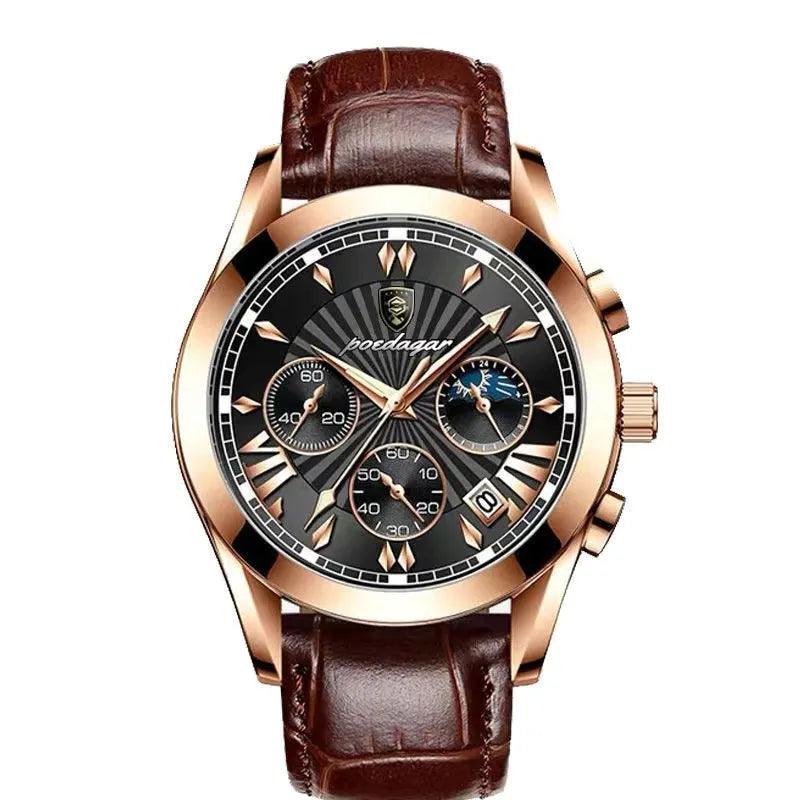 POEDAGAR Casual Sport Watches for Men Top Brand Luxury Stainless - MAXIME