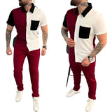 Men's Shirt Short-sleeved Trousers Suit - MAXIME