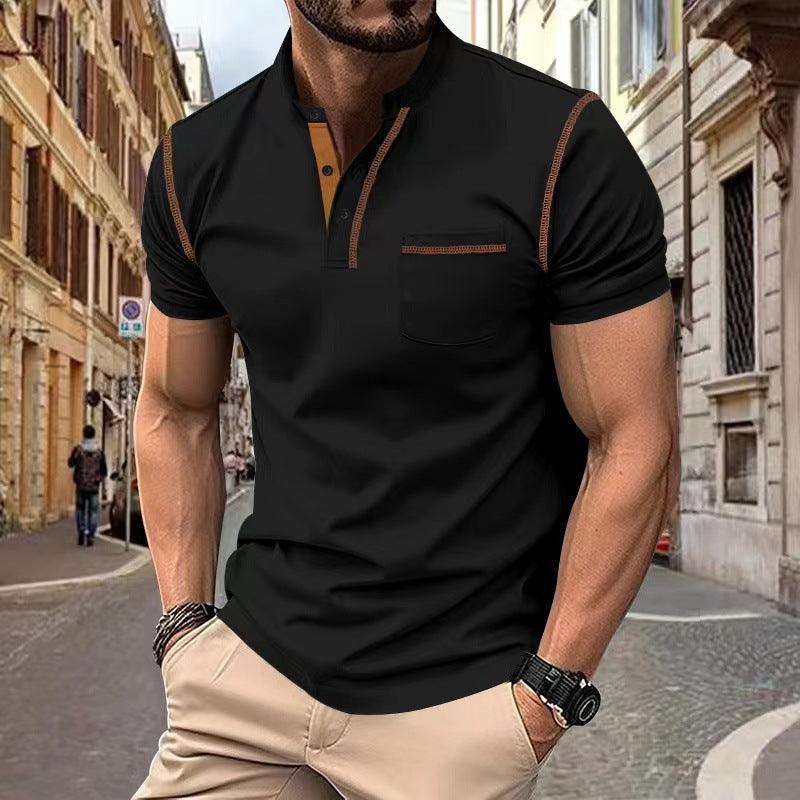 Men's Short-sleeved Casual Polo Shirt - MAXIME