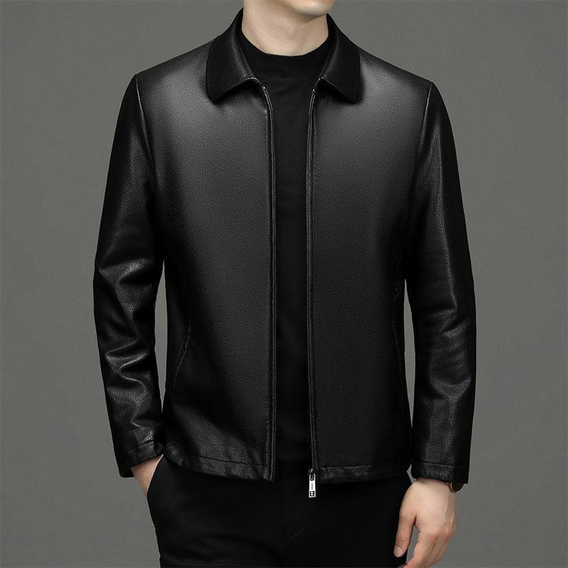 Leather Clothes Coat Leather Jacket Men - MAXIME