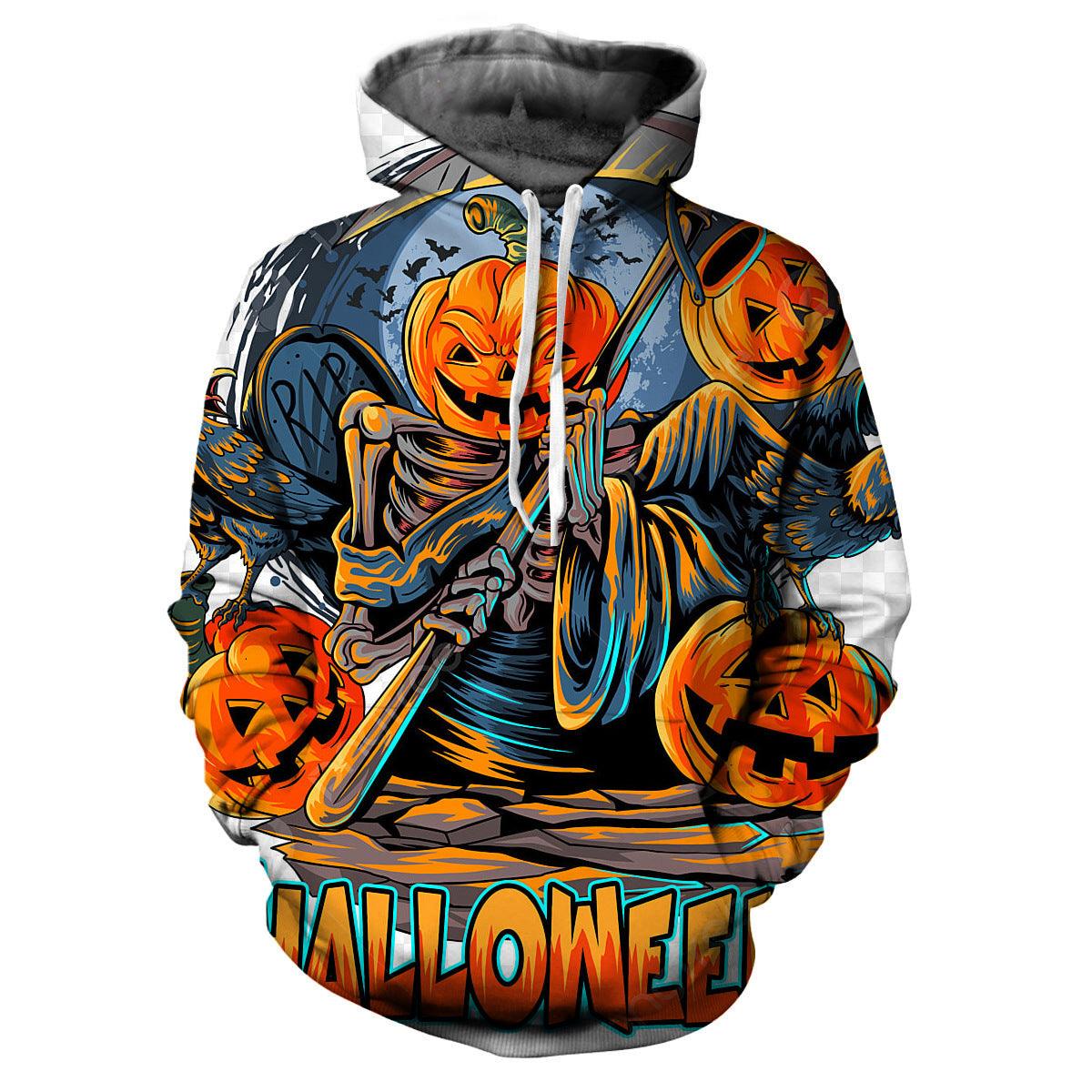 Hoodie Men's Halloween - MAXIME