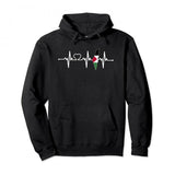 Cotton Palestine Pullover Hoodie Warm Hoodie - MAXIME