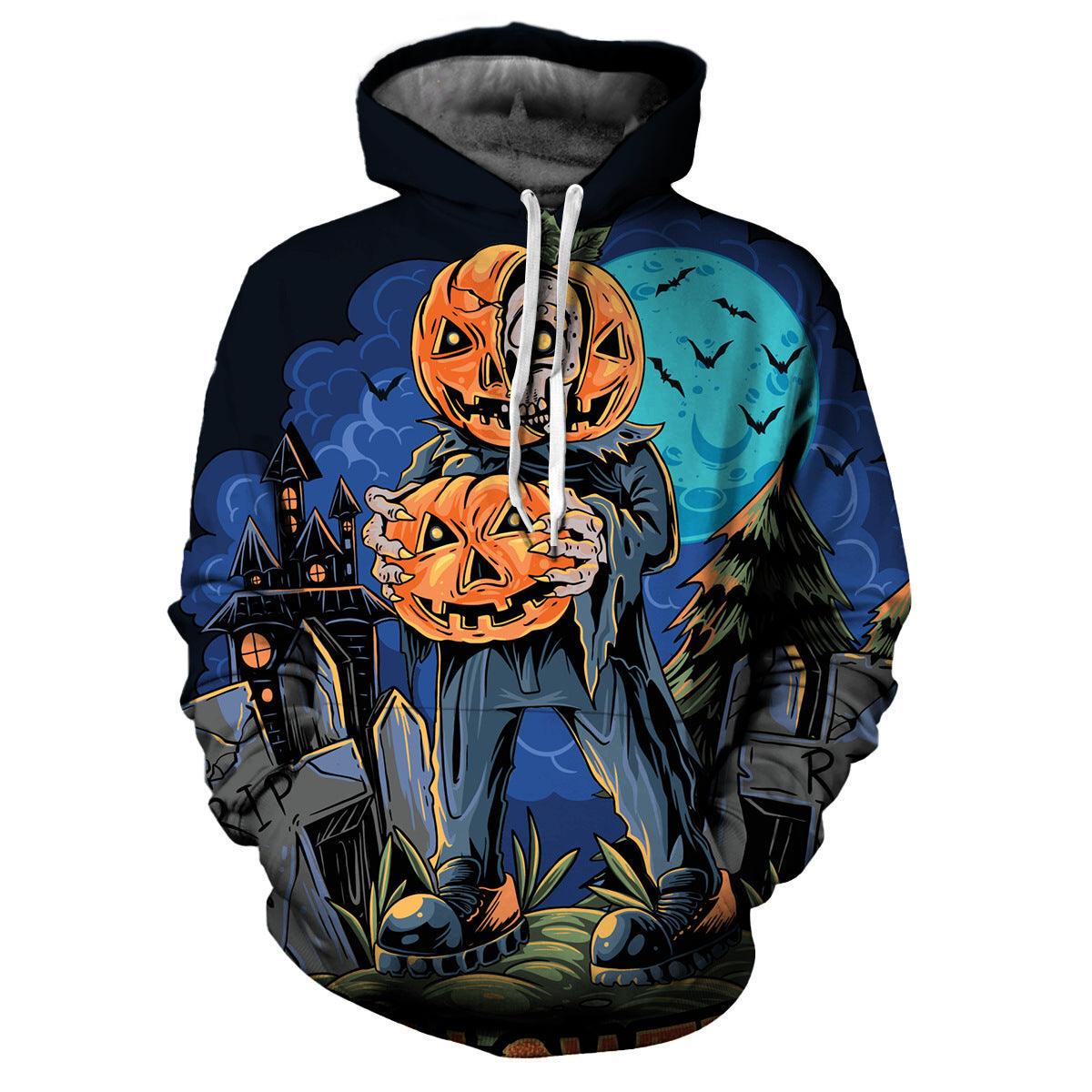 Hoodie Men's Halloween - MAXIME