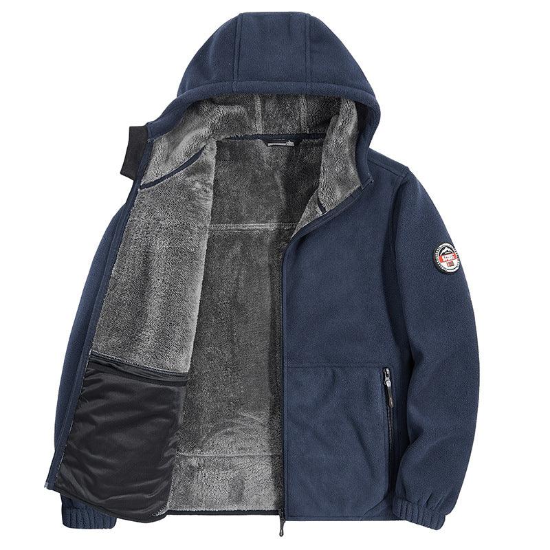 Jacket Sports Hooded Fleece - MAXIME