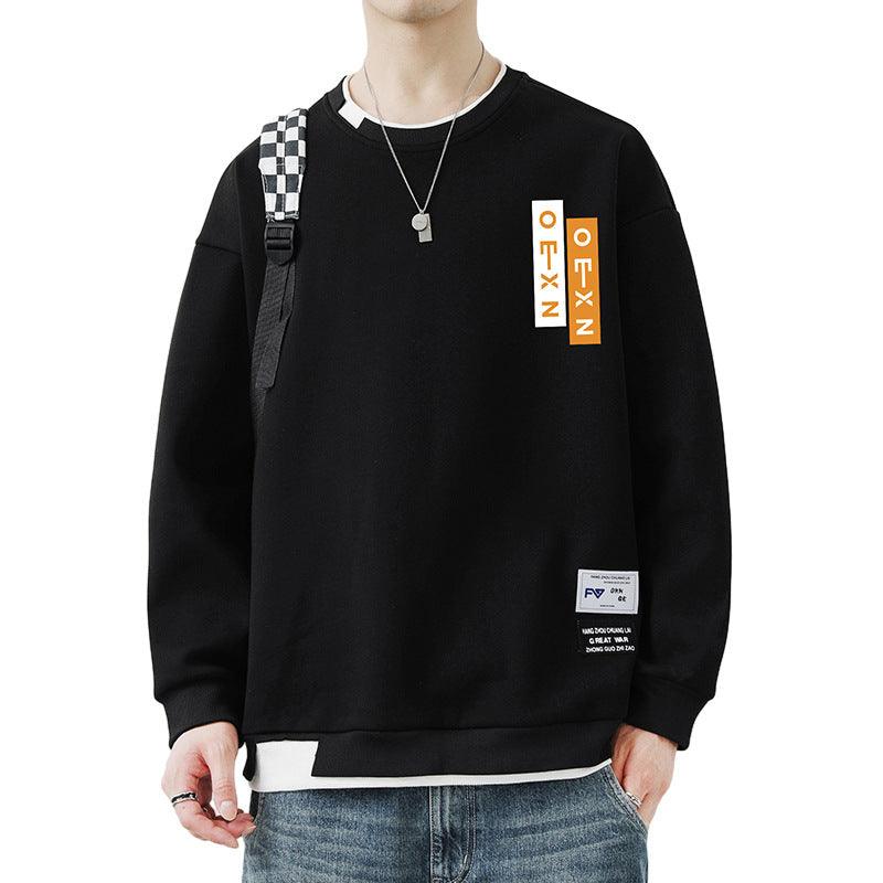 Men's Casual Sweatshirt Round Neck - MAXIME