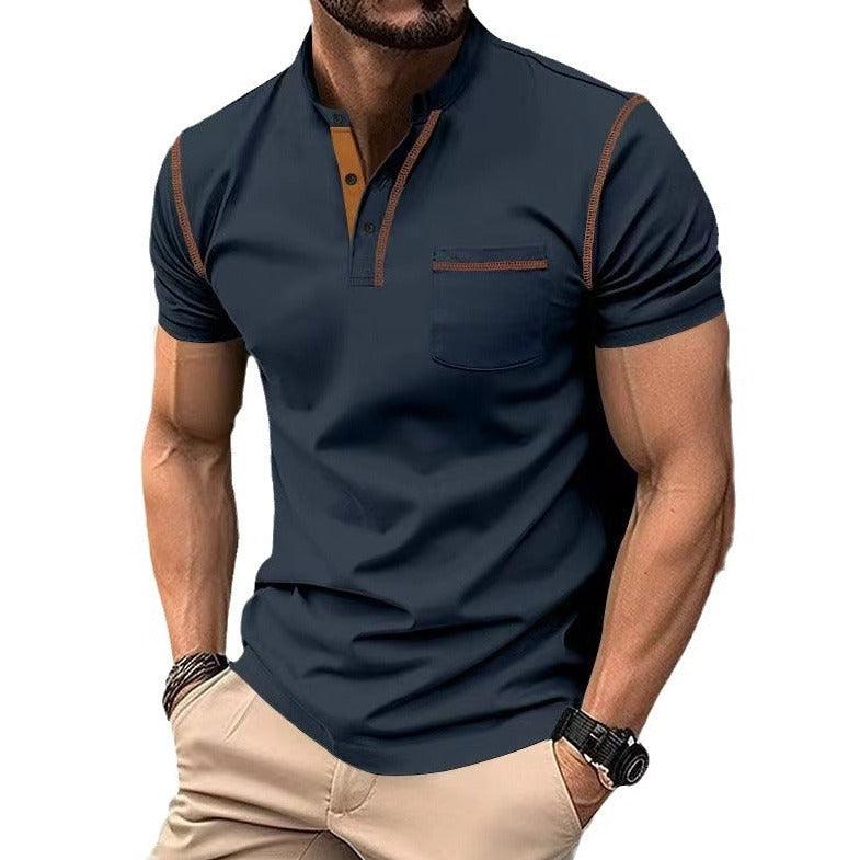 Men's Short-sleeved Casual Polo Shirt - MAXIME