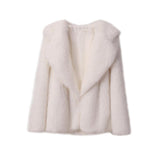 Coat Women's Artificial Wool Clip Coat - MAXIME