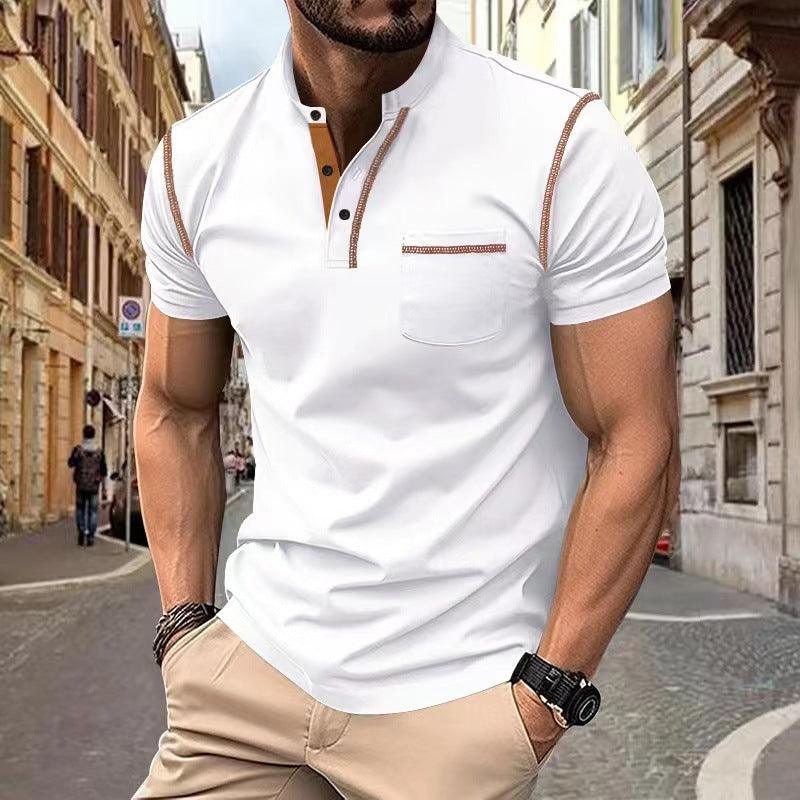 Men's Short-sleeved Casual Polo Shirt - MAXIME