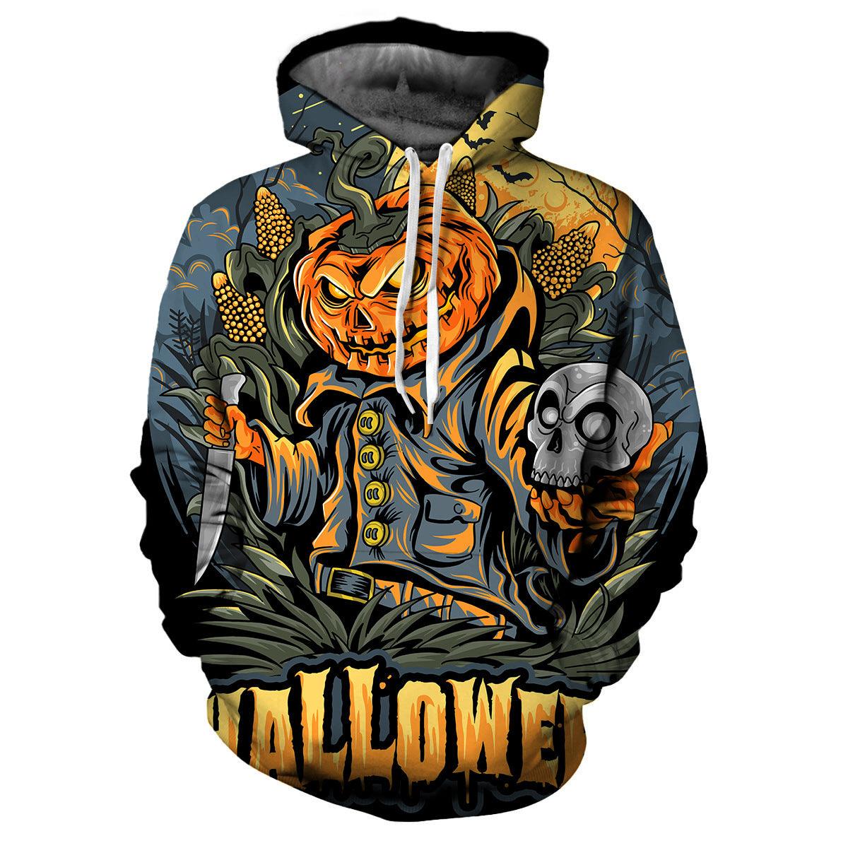 Hoodie Men's Halloween - MAXIME