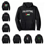 Cotton Palestine Pullover Hoodie Warm Hoodie - MAXIME